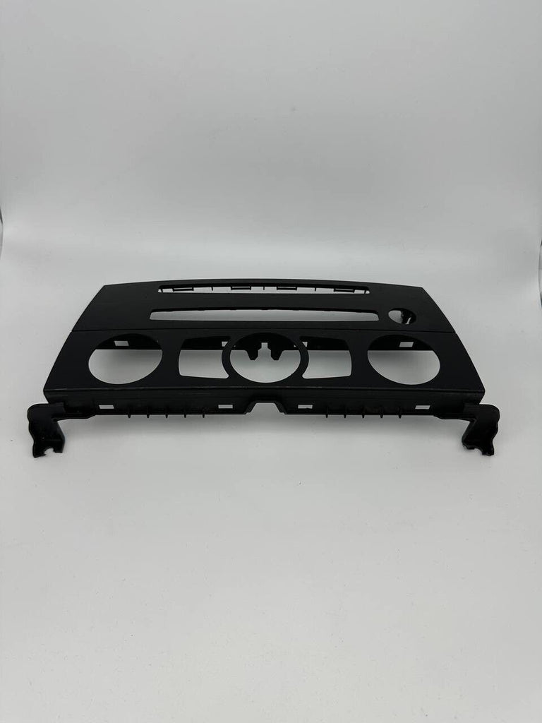 BMW Black Radio HVAC Climate Control Center Trim 5 Series M5 E60 Oem 2004-2010
