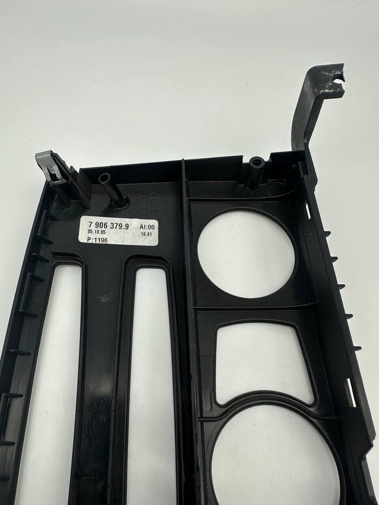 BMW Black Radio HVAC Climate Control Center Trim 5 Series M5 E60 Oem 2004-2010