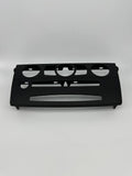BMW Black Radio HVAC Climate Control Center Trim 5 Series M5 E60 Oem 2004-2010