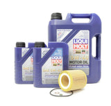 BMW 5W40 Oil Change Kit - Liqui Moly 11427953129KT4