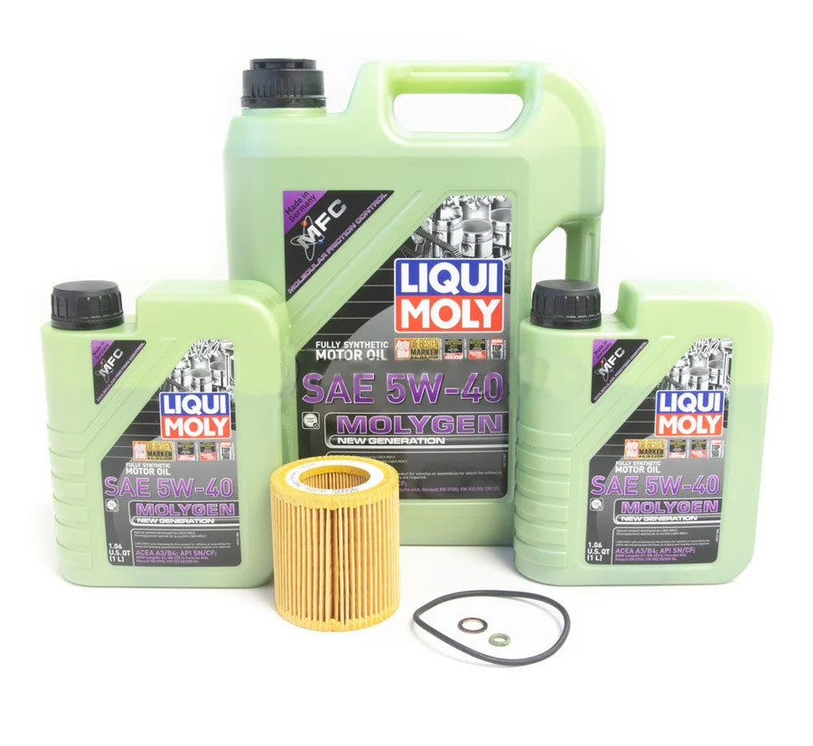 BMW 5W40 10L Oil Change Kit - Liqui Moly 11427953129KT5