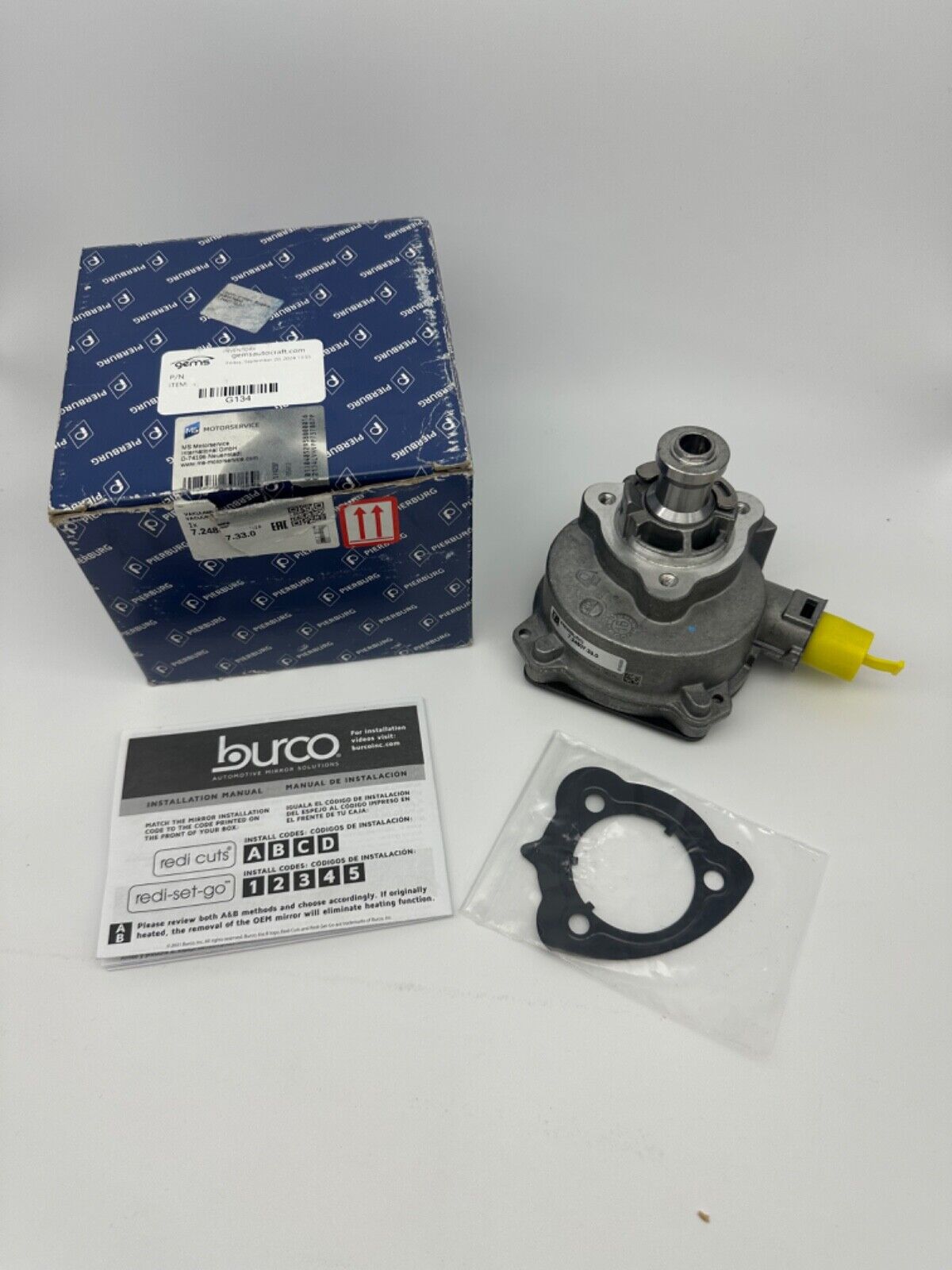 11667558344 PIERBURG OEM Vacuum Pump For BMW 128i 328i  328xi 528i xDrive 3.0L