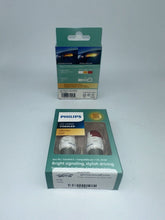 Charger l&#39;image dans la galerie, Lot de 2 ampoules de clignotant arrière LED Philips Ultinon 1156 ambre orange