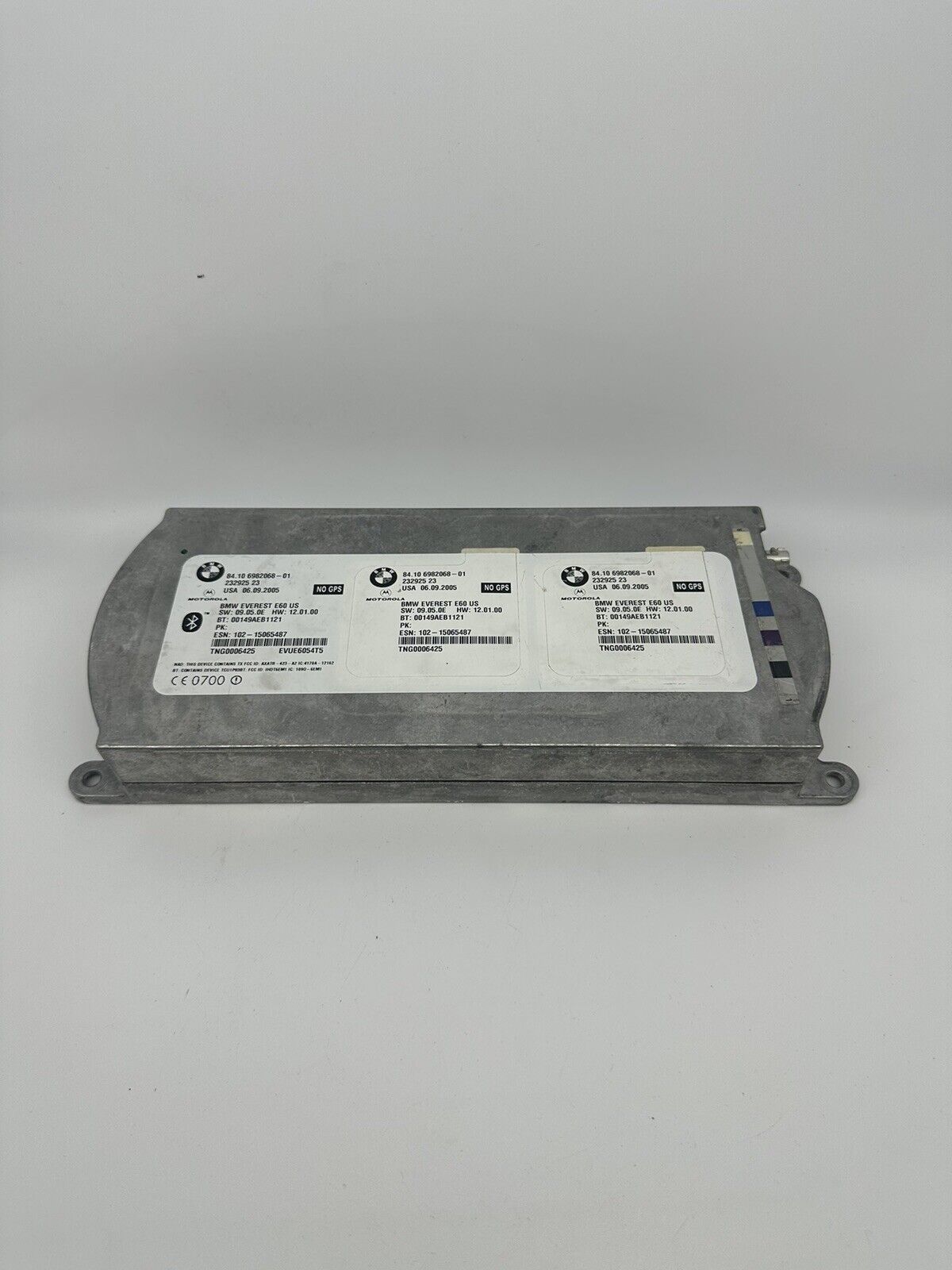 Module de contrôle de communication Bluetooth pour BMW Série 5 et 6 (2006-2011) OEM 6982068 E60