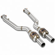 Load image into Gallery viewer, Supersprint BMW E6X M5 / M6 Stainless Front Pipe With Metallic Catalytic Converters