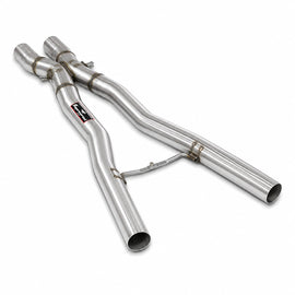 Supersprint BMW E60 / E61 M5 Stainless Center X-Pipe - Non-Resonated