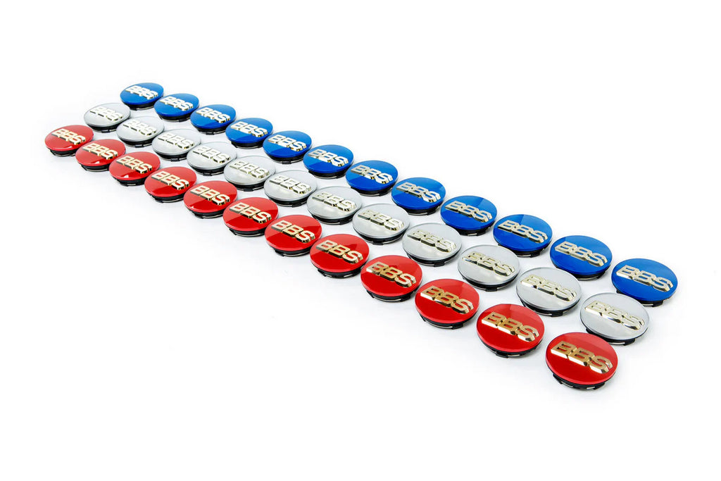 BBS Colored Wheel Center Cap Set - Fixed