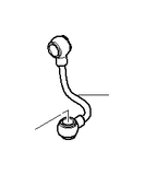 USED BMW Pressure Line Slave Cylinder - Genuine BMW 23017838944
