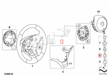 Charger l'image dans la galerie, Vis Torx de volant sport M - BMW d'origine 32346763366