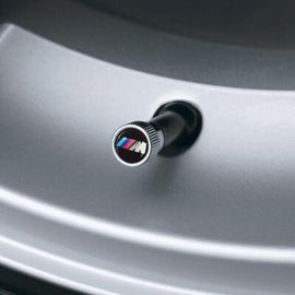 BMW M Logo Valve Stem Cap (Set of 4) - Genuine BMW 36110421543