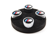 Load image into Gallery viewer, BMW M Logo Valve Stem Cap (Set of 4) - Genuine BMW 36110421543