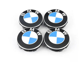 BMW Floating Center Wheel Cap Set - Genuine BMW 36122455269