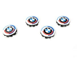 BMW Wheel Center Cap Set (50 years) - Genuine BMW 36125A57484