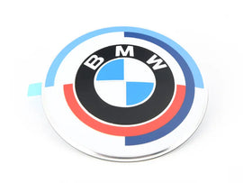 BMW 50 Years Roundel Emblem (82mm) - Genuine BMW 51148087191