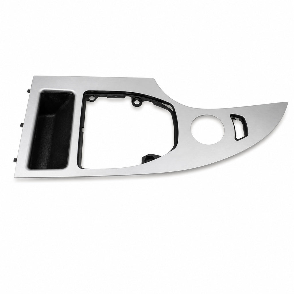 BMW SMG or Manual LCI CCC Decor Panel With Oddments Tray Alu Shadow - Genuine BMW 51168037228