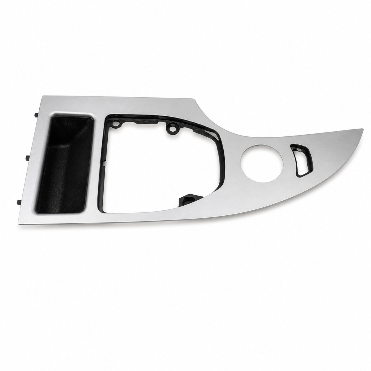 BMW SMG or Manual LCI CCC Decor Panel With Oddments Tray Alu Shadow - Genuine BMW 51168037228