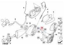 Charger l'image dans la galerie, BMW Adapter Plate Rear Left (Sca) - Genuine BMW 51217174633