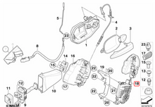 Charger l'image dans la galerie, BMW Door Lock Actuator Motor Rear Left - Genuine BMW 51225A36E31