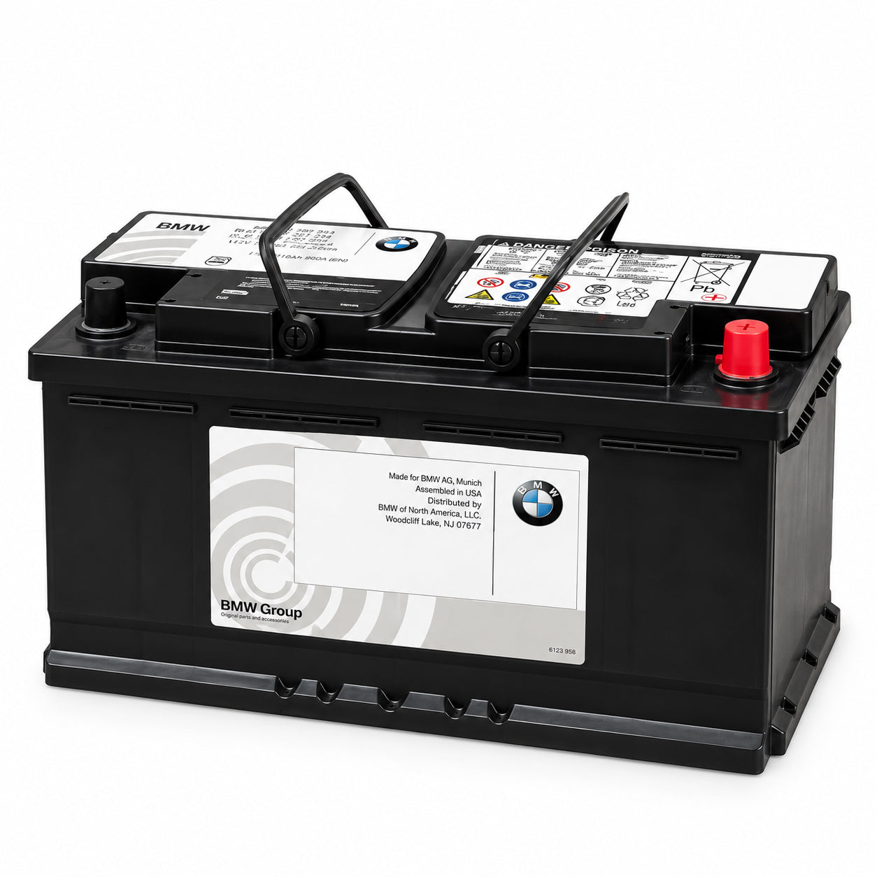 BMW EP Battery (110 AH) - Genuine BMW 61212357334
