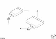 Load image into Gallery viewer, BMW ECU Switch for Center Console (M-Sport) - Genuine BMW 61319183228