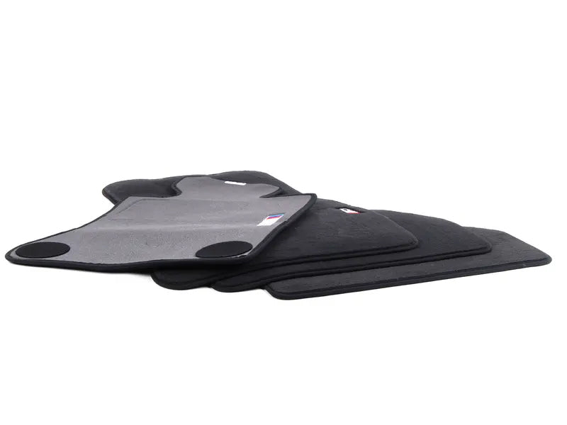E60 M5 Set Of Floor Mats Velours (SCHWARZ) - Genuine BMW 82110410233