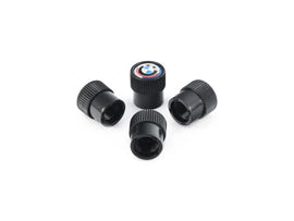 BMW 50 Years Valve Stem Cap Set - Genuine BMW 82115A75DA7