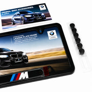 Load image into Gallery viewer, BMW Number Plate Frame (Black-M) - Genuine BMW 82120010404