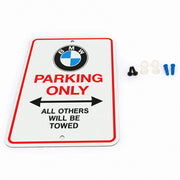 Load image into Gallery viewer, BMW Parking Only Sign - Genuine BMW 82125B4FE89