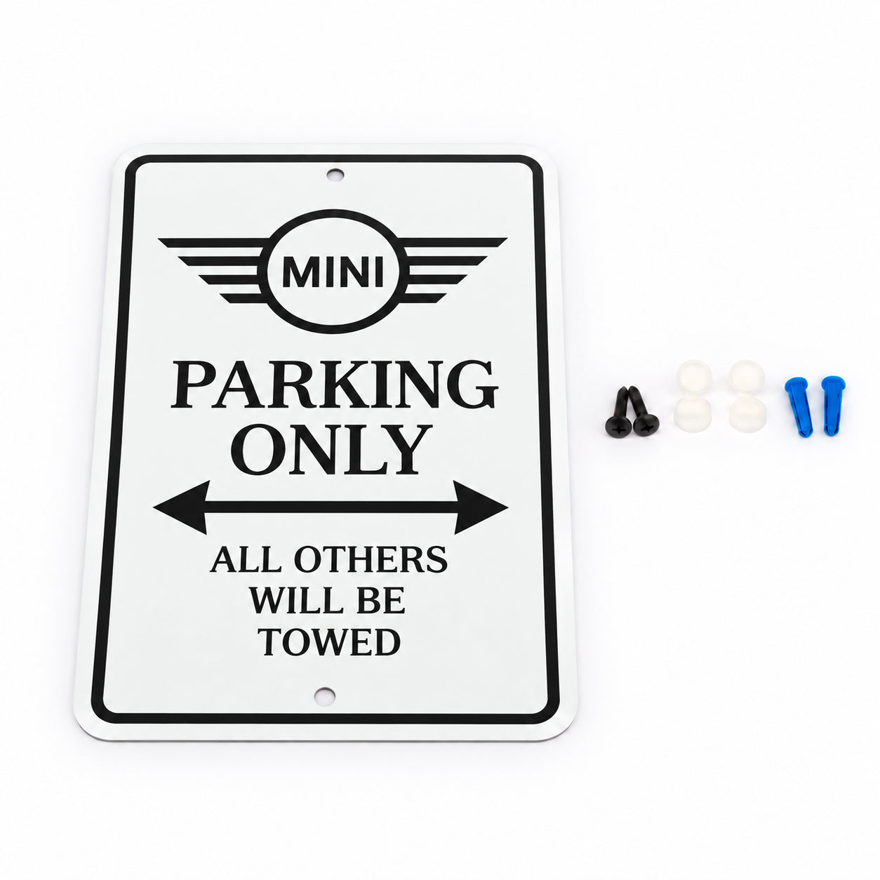 MINI Parking Only Sign - Genuine MINI 82125B6FC44