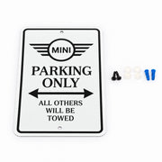 Load image into Gallery viewer, MINI Parking Only Sign - Genuine MINI 82125B6FC44