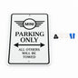 MINI Parking Only Sign - Genuine MINI 82125B6FC44