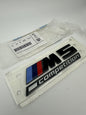 Emblème de coffre noir pour BMW F90 M5 Competition - BMW d'origine 51148078714 