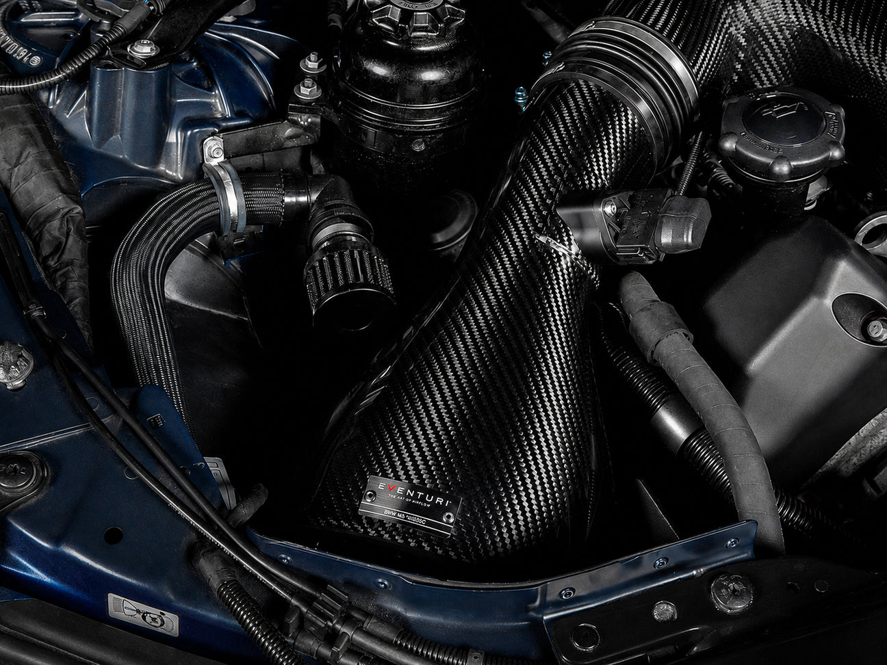 Eventuri BMW S85 E6X M5 / M6 Black Carbon Intake System V2 - Gloss