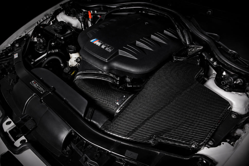 Eventuri BMW S65 E9X M3 Black Carbon Airbox Lid - Gloss