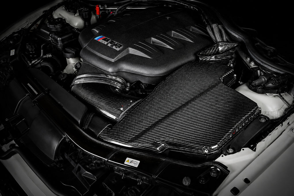 Eventuri BMW S65 E9X M3 Black Carbon Airbox Lid - Gloss