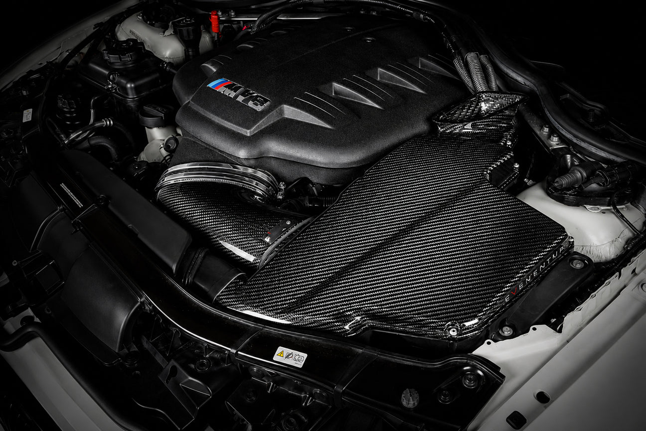 Eventuri BMW S65 E9X M3 Black Carbon Airbox Lid - Gloss