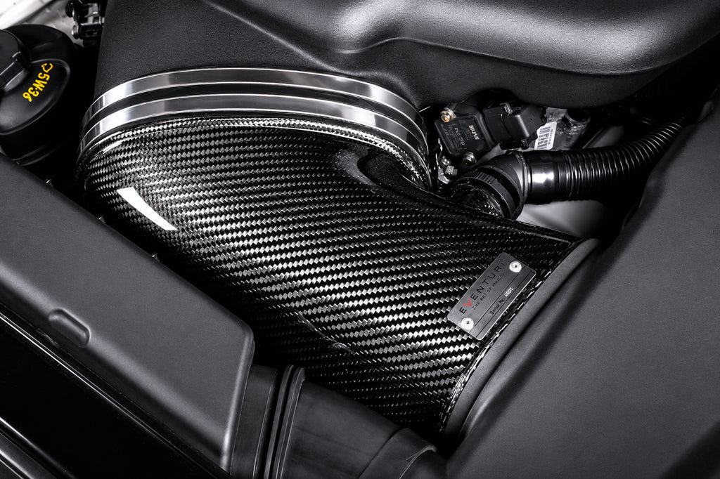 Eventuri BMW S65 E9X M3 Black Carbon Intake System - Gloss