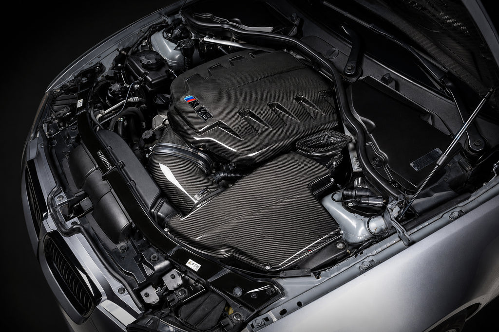 Eventuri BMW S65 E9X M3 Black Carbon Inlet Plenum - Gloss