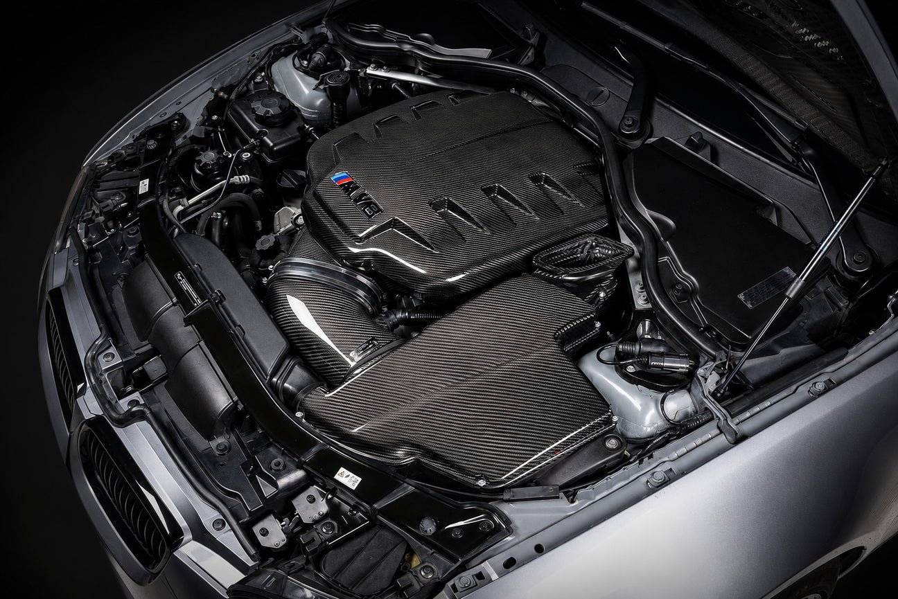 Eventuri BMW S65 E9X M3 Black Carbon Inlet Plenum - Gloss