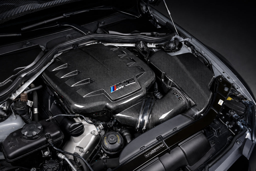 Eventuri BMW S65 E9X M3 Black Carbon Inlet Plenum - Gloss