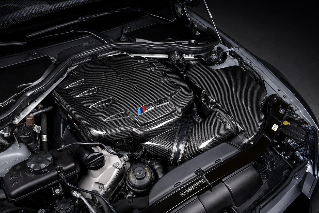 Eventuri BMW S65 E9X M3 Black Carbon Inlet Plenum - Gloss