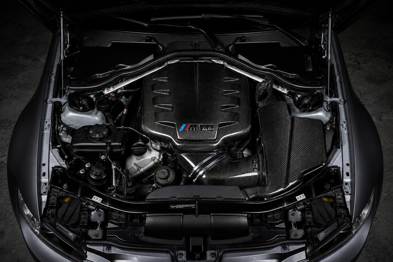 Eventuri BMW S65 E9X M3 Black Carbon Inlet Plenum - Gloss