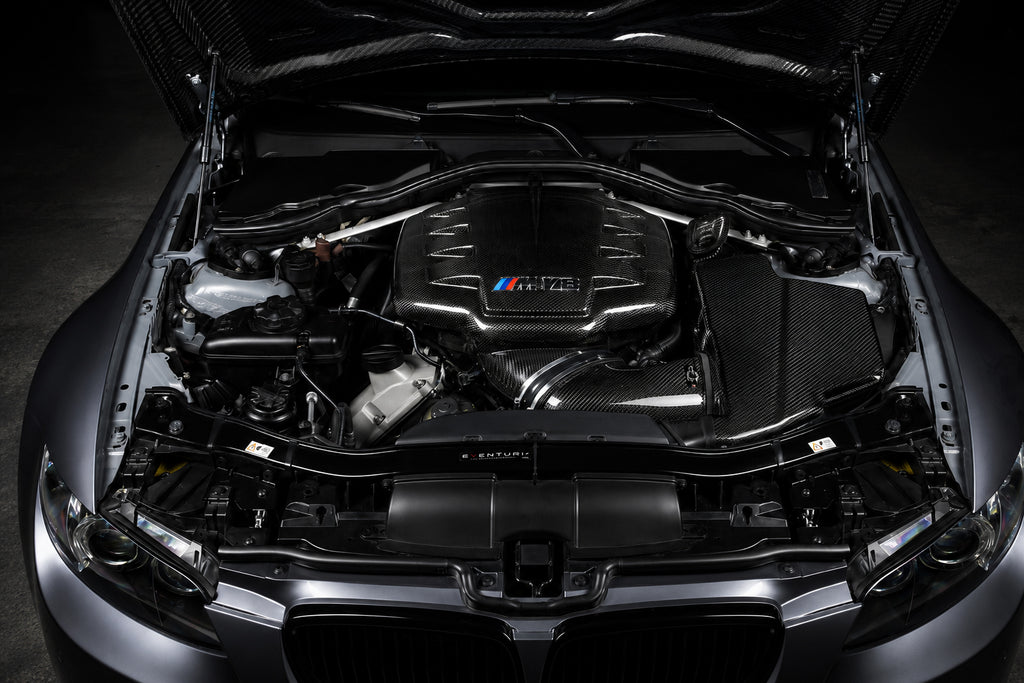 Eventuri BMW S65 E9X M3 Black Carbon Inlet Plenum - Gloss