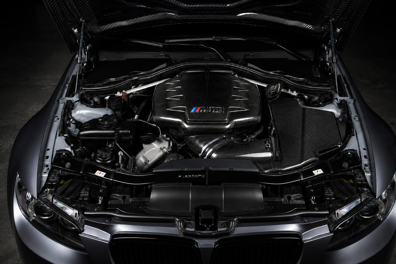Eventuri BMW S65 E9X M3 Black Carbon Inlet Plenum - Gloss