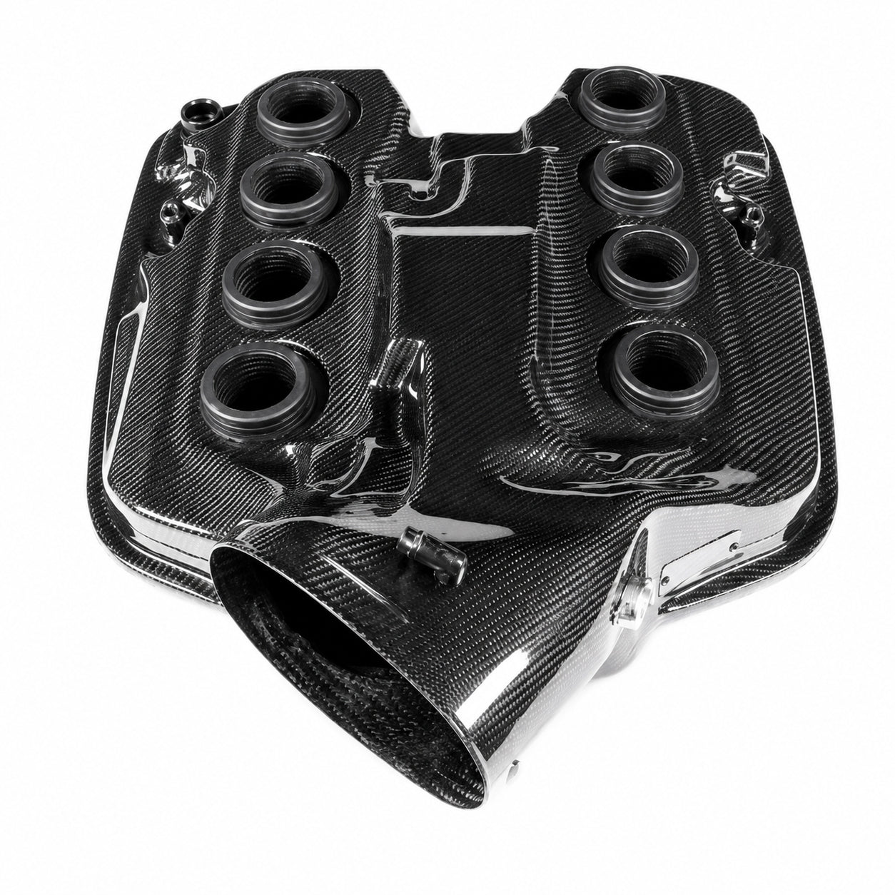 Eventuri BMW S65 E9X M3 Black Carbon Inlet Plenum - Gloss
