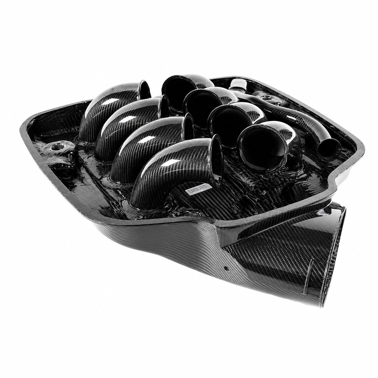Eventuri BMW S65 E9X M3 Black Carbon Inlet Plenum - Gloss
