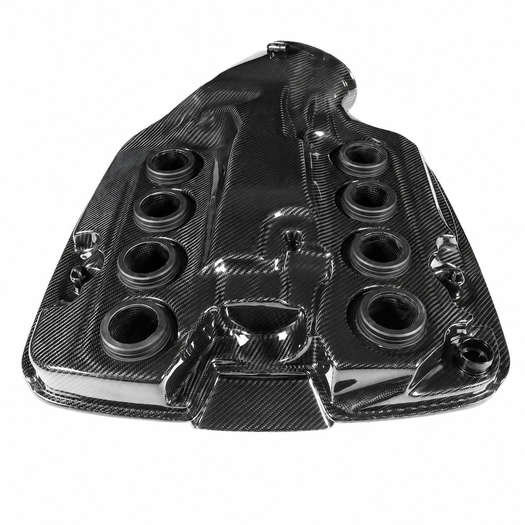 Eventuri BMW S65 E9X M3 Black Carbon Inlet Plenum - Gloss