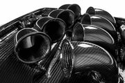 Load image into Gallery viewer, Eventuri BMW S65 E9X M3 Black Carbon Inlet Plenum - Gloss