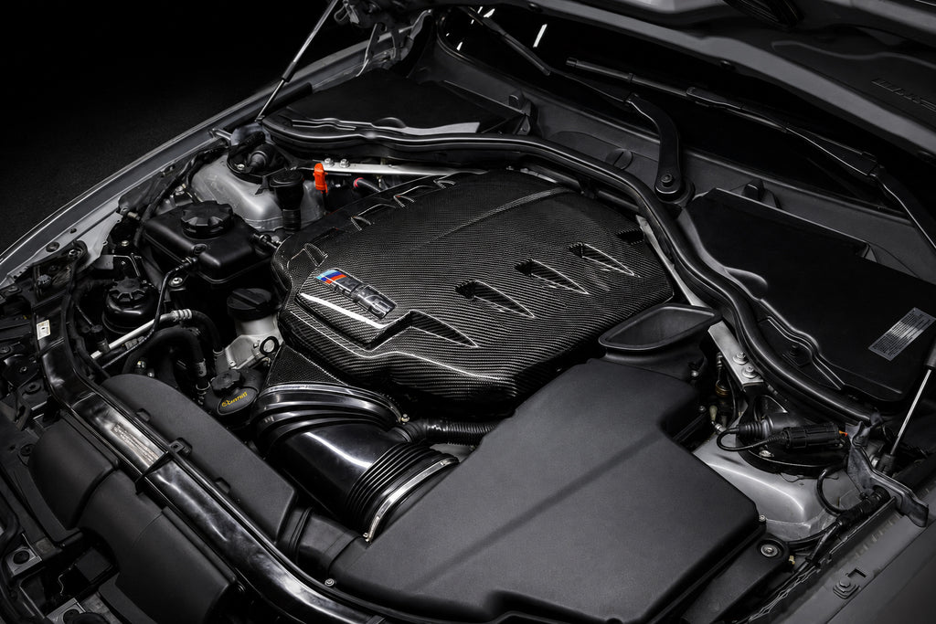 Eventuri BMW S65 E9X M3 Black Carbon Inlet Plenum - Gloss