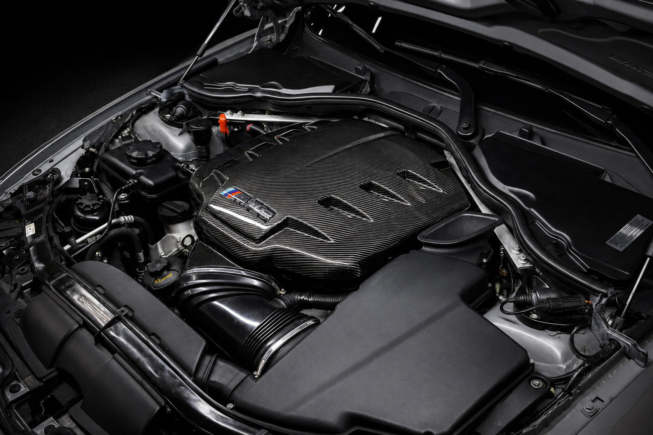 Eventuri BMW S65 E9X M3 Black Carbon Inlet Plenum - Gloss